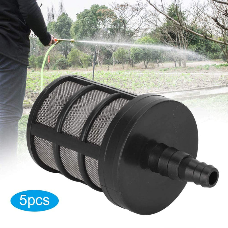 5Pcs Edelstahl Saugschlauch Filter Doppelschicht Wasserpumpe Saugfilter Garten Wasserpumpe Sieb Mesh Filter Sprühzubehör