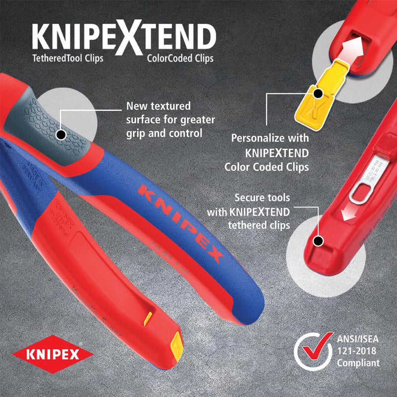 KNIPEX - 87 02 180 SBA Tools - Cobra Water Pump Pliers, Multi-Component (8702180SBA)