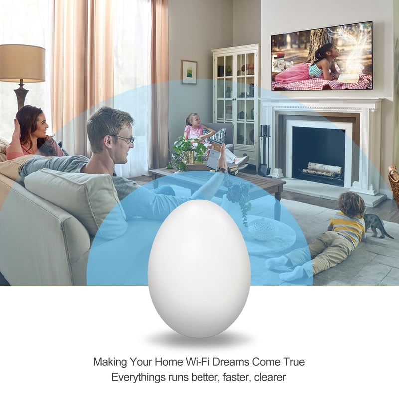 Outdoor SignalBoost Dual-Band Gigabit | Weatherproof | Yard No Dead Zones | Smart Devices No Data | 2Min Setup Outdoor Signal Boost