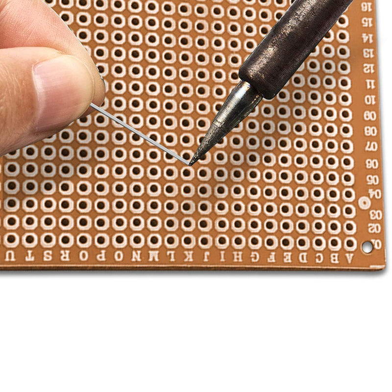 GTIWUNG 10 pieces PCB board prototype hole grid board kit, universal circuit boards, 7 x 9 cm circuit board universal PCB prototype board for prototyping and electronic creation of projects 10 pieces PCB prototype universal board 7 x 9 cm
