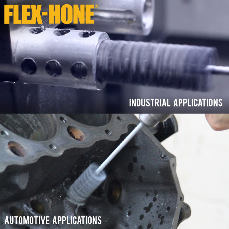 Brush Research BC27824 FLEX-HONE®, 2-7/8" (73mm) Diameter, 240 Grit, Silicon Carbide, For Mild Steel, Stainless Steel, Cast Iron and Softer Ferrous Materials 2.875" (73mm)