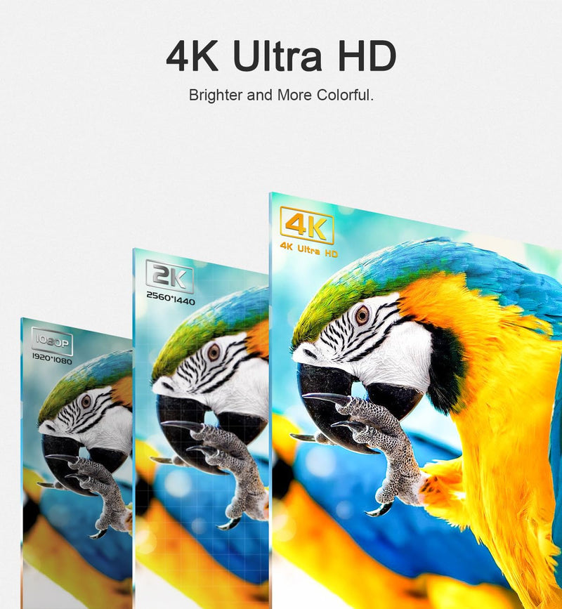 Cheges HDMI Cable 4K 60 FT Fiber Optic, 4K 60HZ High Speed 18 Gbps HDMI Cable,HDR, HDCP 2.2/1.4, 3D, 2160P,1080P HDMI Cord for UHD TV,Monitor, PS4/3, Xbox One
