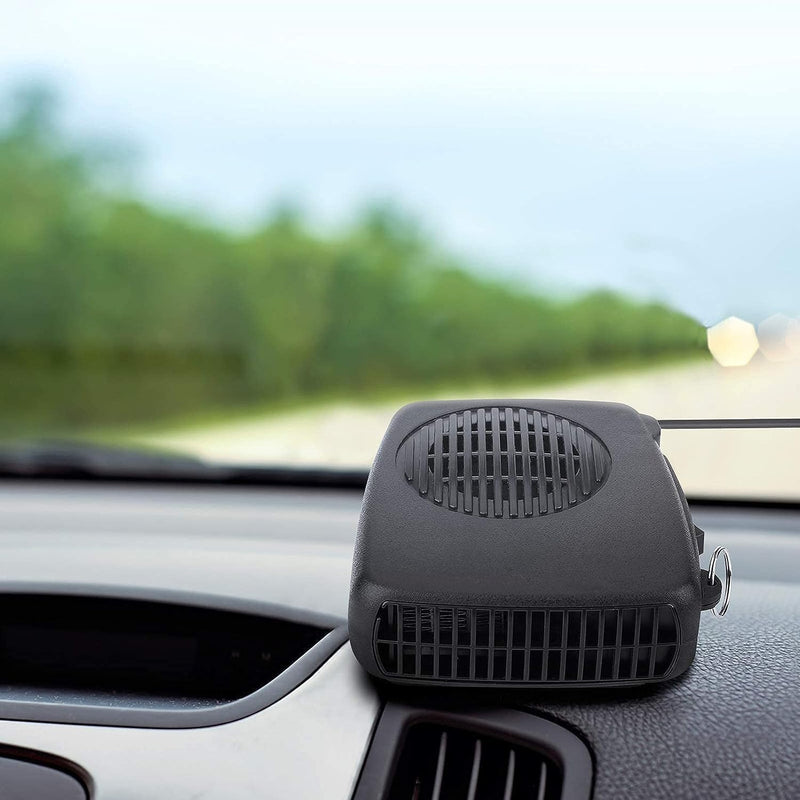 Car Heater, Portable Car Heater 12V 150W Car Windshield Defogger Fast Heating & Cooling Fan 2 in 1 Modes Car Heaters for Vehicle