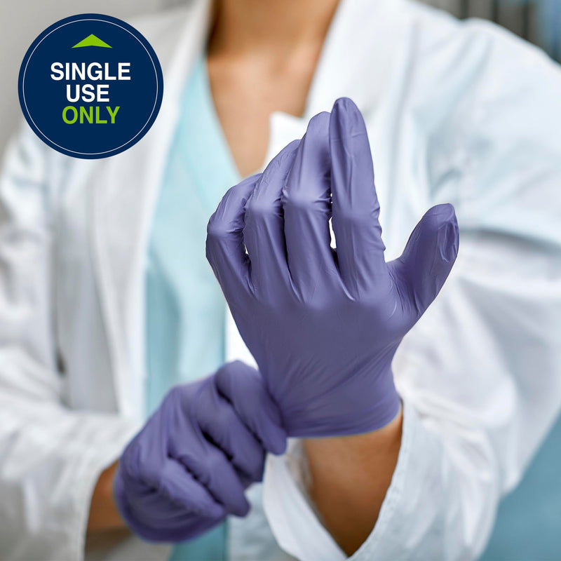 HALYARD SKYBREEZE Nitrile Exam Gloves, Powder-Free, 3.5 mil Small (Pack of 200)