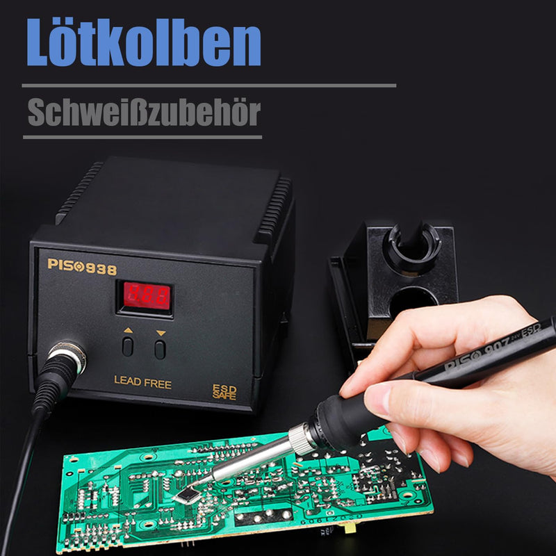 Mesee Pack of 10 Iron Tip Soldering Tips, Tip Solder Soldering Tips, 900M-T-LB Soldering Tips Welding Accessories for Circuit Boards for Hakko, Radio Shack, Tenma, Damping, Quick, Aoyue, Yihua Solder Station