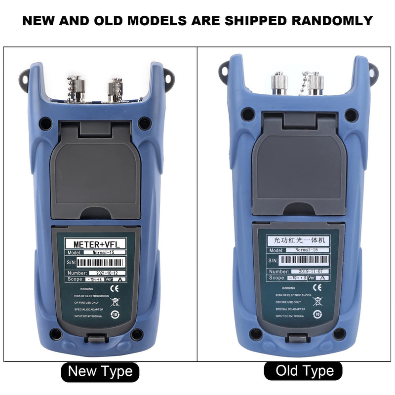 FTTH fiber optic power meter power meter made of fiber 15dBm working range wavelength 800-1700nm fiber optic tester