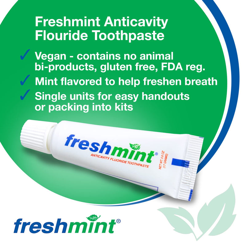 Freshmint Flouride Toothpaste, 0.6 oz.