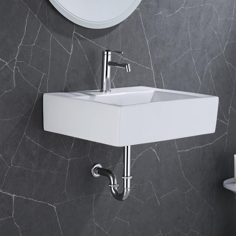 Bathroom Sink Stopper Bottle Trap, U-Shape 1-1/4 inch Slip Inlet Drain Complete Kit, Lavatory Sink Stopper Set NO Overflow, Polished Chrome, Pls Measure ur Sink Hole Size Before Order U03-Set NO Overflow