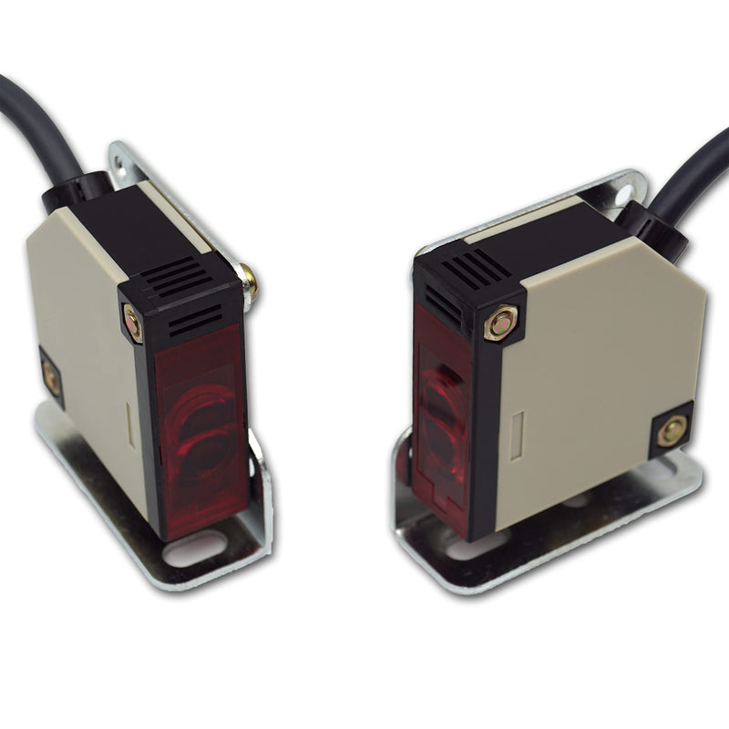 One-way light barrier 12-24 volts DC 5 meter range (operating voltage 12-24 volts DC) Operating voltage 12 - 24 volts DC