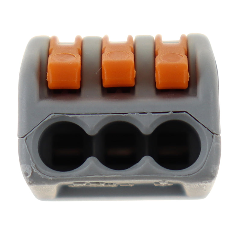 Wago 222-413 Lever-Nuts 5 Conductor Compact Connectors 100 PK