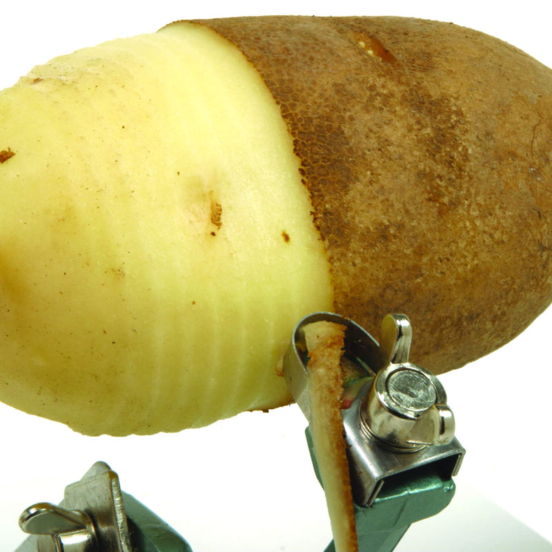 Norpro Apple Master-Apple, Potato, Parer, Slicer & Corer with Vacuum Base 866 Grey