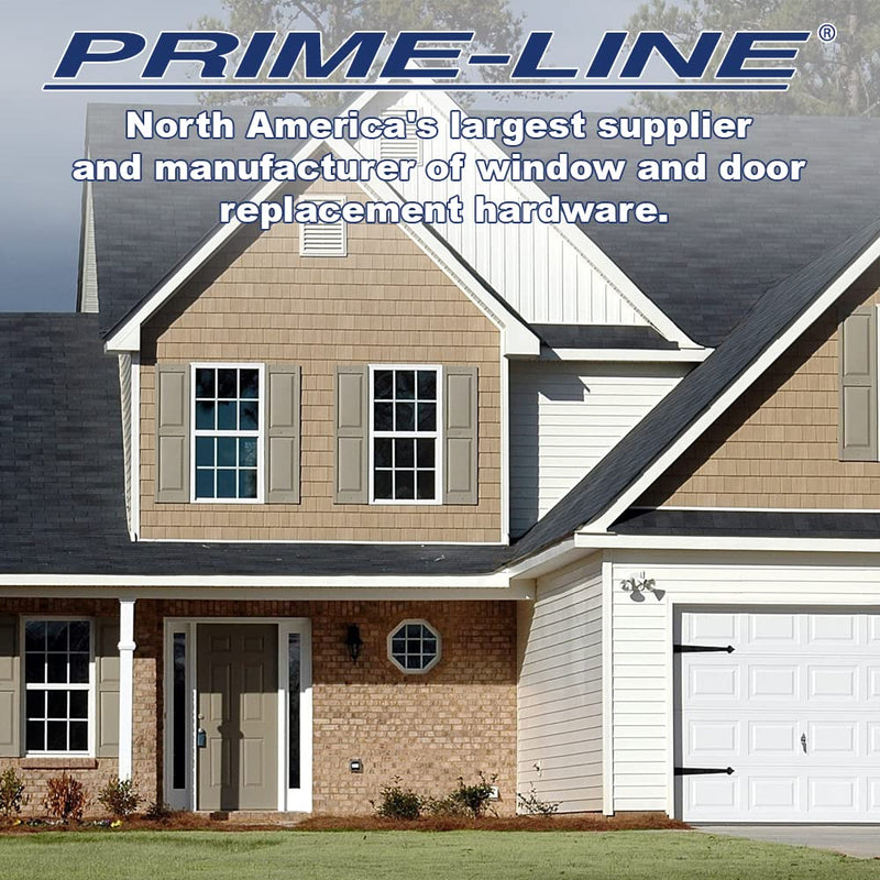 Prime-Line A 127 Sliding Screen Door Keeper, Diecast, Adjustment Slots, Screws Included (10 Pack) 1/4 in. (Pack of 5)