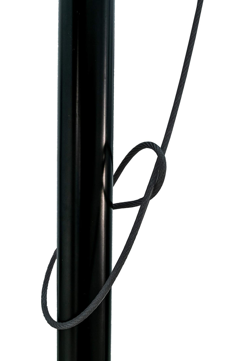 Steel Cable Lock- CTA Security Steel MK Compatible Cable and Lock System for Laptops, Desktops, & Other Devices - Compatible with Standard Kensington Slots (LT-CABLEMK)