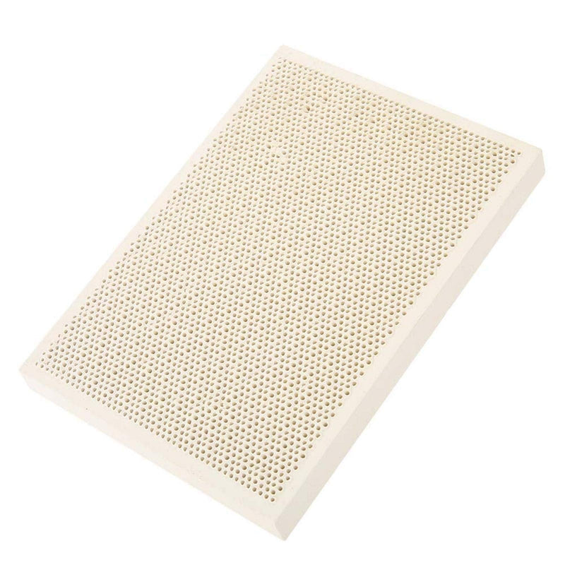Ceramic soldering plate, plate ceramic tiles fireproof welded plate jewelry processing tools gold tools jewelry accessories jewelry heating color printing drying