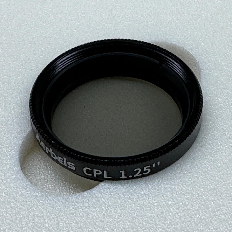 Circular Polarizer CPL Telescope Filter, High Transmittance Optical Glass, Compatible with 1.25 Telescope Eyepiece
