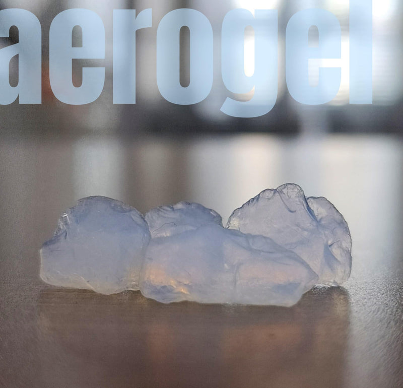 Aerogel Blocks | High Purity High Transparency Extremely Low Density Silica Aerogel Frozen Smoke NASA Insulation Material 80