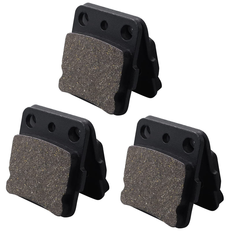 400ex Brake Pads For Honda TRX400X TRX 400X 2009-2014 / TRX400EX TRX 400EX Sportrax 400 2001-2008 / TRX400 EX Fourtrax 1999 2000 / TRX300EX Fourtrax 300 1993-2008 / TRX250X 1987-1992 Front and Rear 3 SET