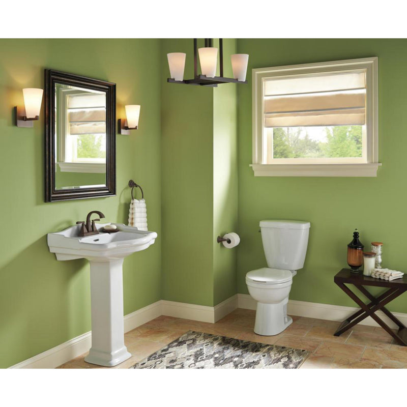 DELTA FAUCET 79450-RB Linden Wall Mounted Pivoting Toilet Paper Holder in SpotShield Venetian Bronze