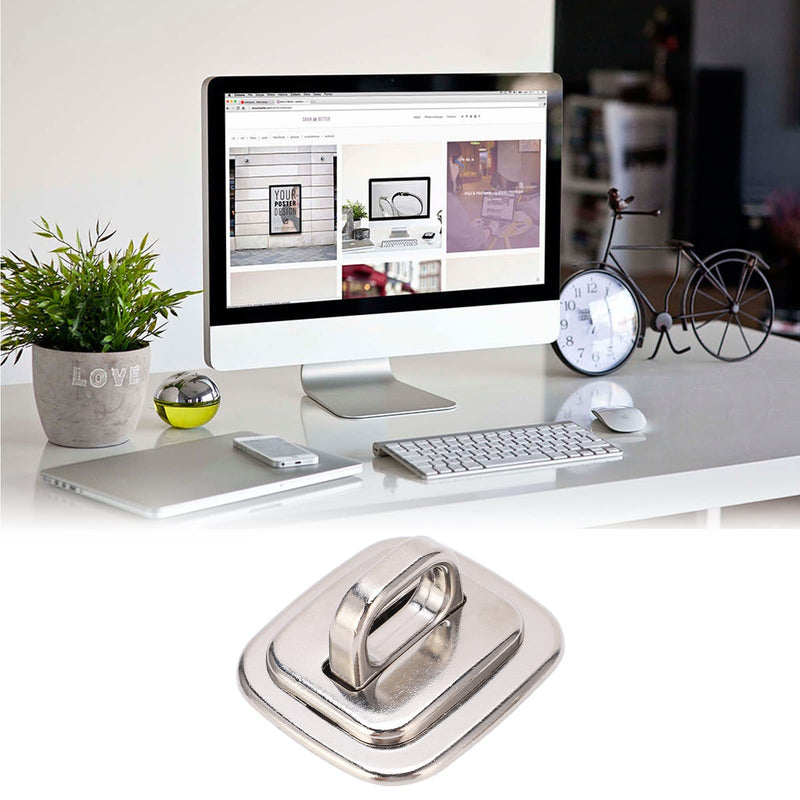 Security Anchor Base Anti Theft Desk Mount Anchor Accessory Computer Lock Fixed Plate for Laptops Tablets Monitors Smart Phone Combination Cable Locks