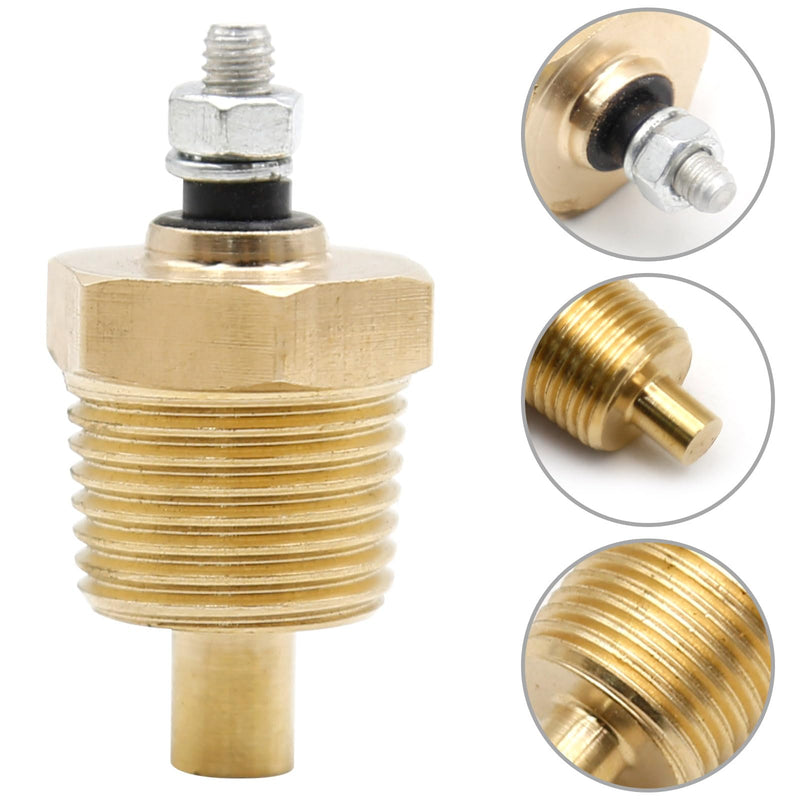 Water Temperature Gauge Sender, Replacement for Mercruiser v6 v8 4.3 5.0 5.7 7.4 8.2 350, 171960 97258A1 700427