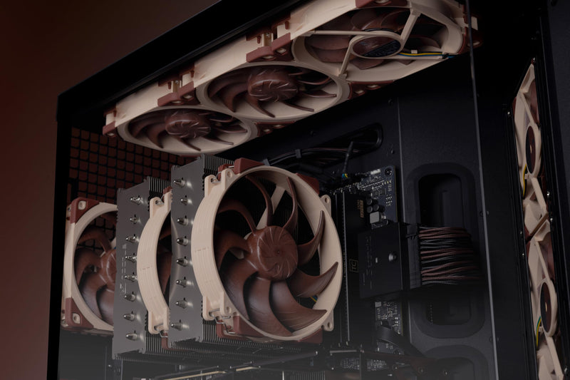Noctua NF-A12x25 G2 PWM, Premium-Quality Quiet 120mm PC Fan (Brown)