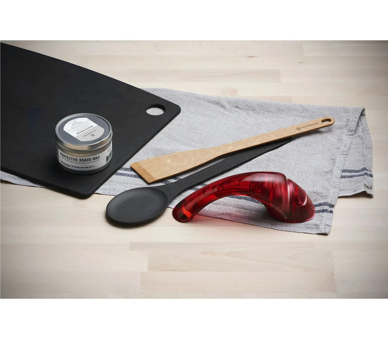 Victorinox Knife Sharpener - Kitchen Knife Sharpener for Home Essentials - Features Ceramic Rolls - Perfect for Left- & Right-Handed Use - Red