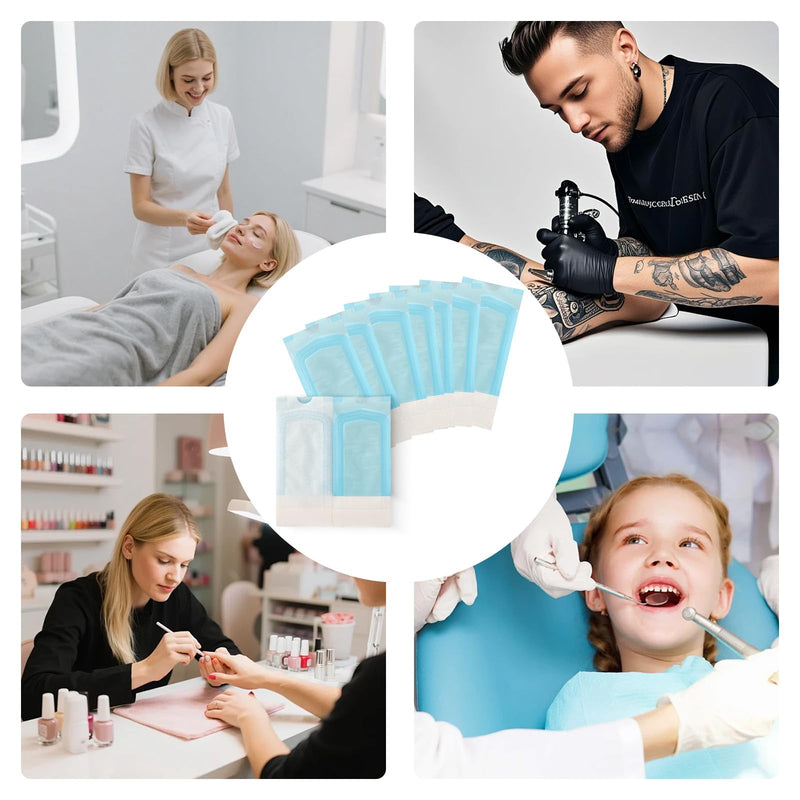 50 x Medical Self-Sealing Sterilisation Bags, 90 x 165 mm, Sealing Sterilising Bags, Disposable Sterilisation Bags, Dental Sterilisation Bags