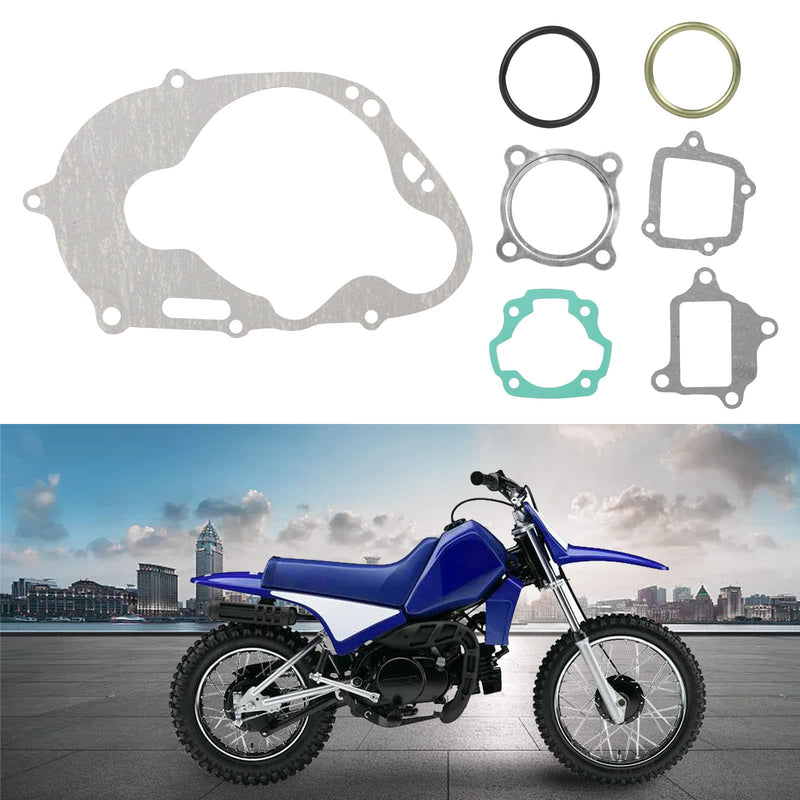 FLYPIG Engine Gasket Set Kit Fit for Yamaha PW80 PW PW 80 PY80 80cc 1983-2006 Pit Dirt Bike Moedel Year