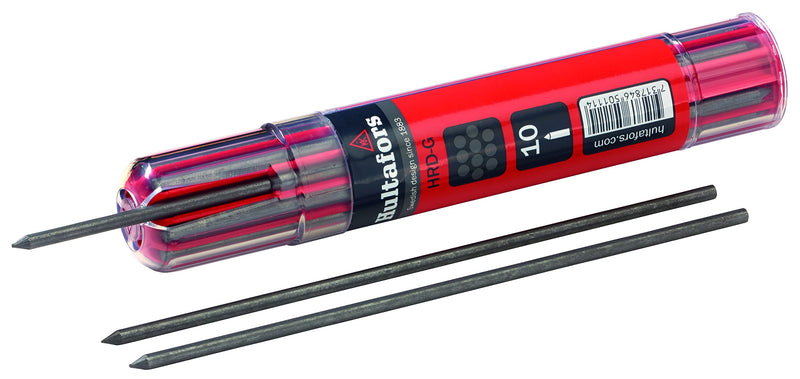 Hultafors Tools 650110 Dry Marker Refills HRD G* (Pack of 2) Graphit 10 Count (Pack of 2)