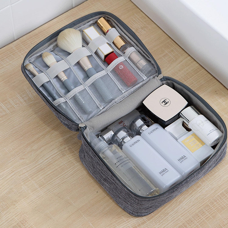 Organizer Bag Big Case Cable Electronic Devices Travel Pouch USB Charger Accessories Mouse Phone USB Cable SD Power Bank Earphone Sky Blue