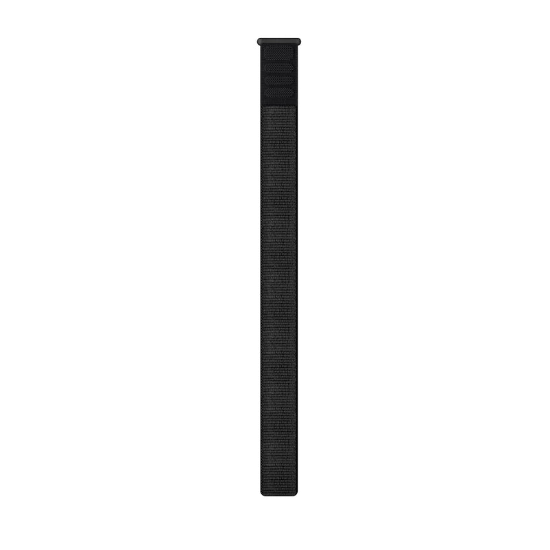 Garmin Ultrafit Nylon Armband - flexibel, atmungsaktiv, langlebig und komfortabel; in verschiedenen Größen Black 22 mm