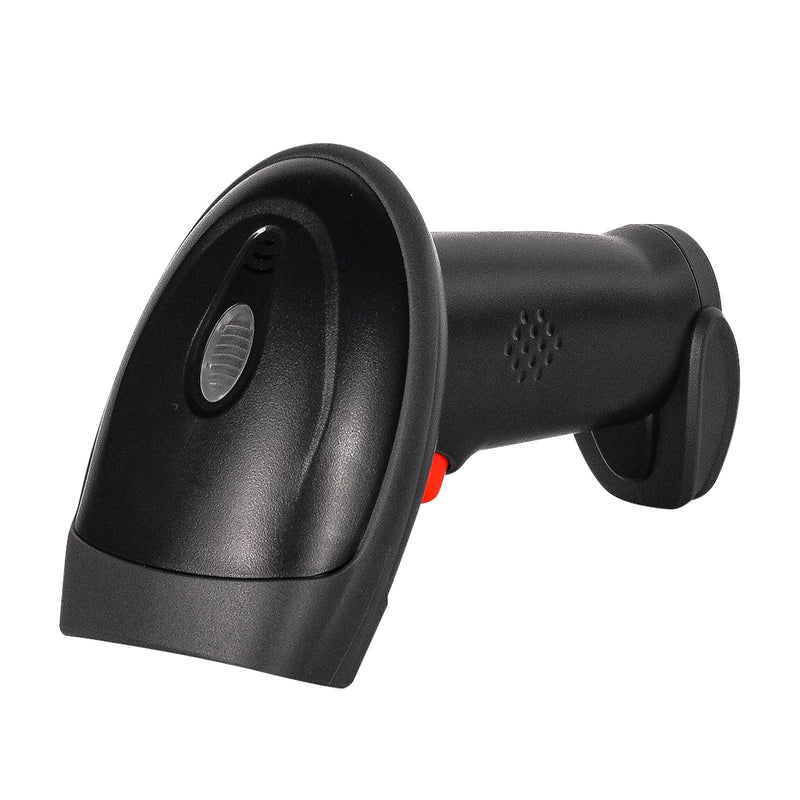 Barcode Scanner Wireless, Handheld Bar Code Scanner Versatile 2-in-1 (2.4Ghz Cordless & USB Wired) Book Scanner for Personal Library, Warehouse Inventory, Clothing Shops and More