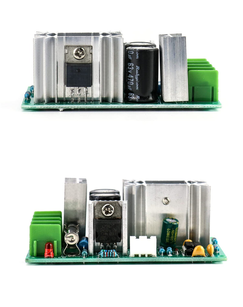 QWORK PWM DC Motor Speed Controller 12V 24V 36V 48V 20A High Performance Drive Module Adjustable Speed PWM Electronic Speed Controller