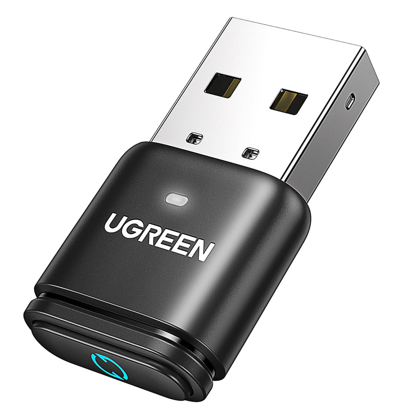 UGREEN Bluetooth 5.3 Adapter for PS4 PS5 USB Audio Transmitter APTX Connecting Bluetooth Headphones to PS5, PS4, Switch, PC, Wireless Audio Adapter (Plug & Play)