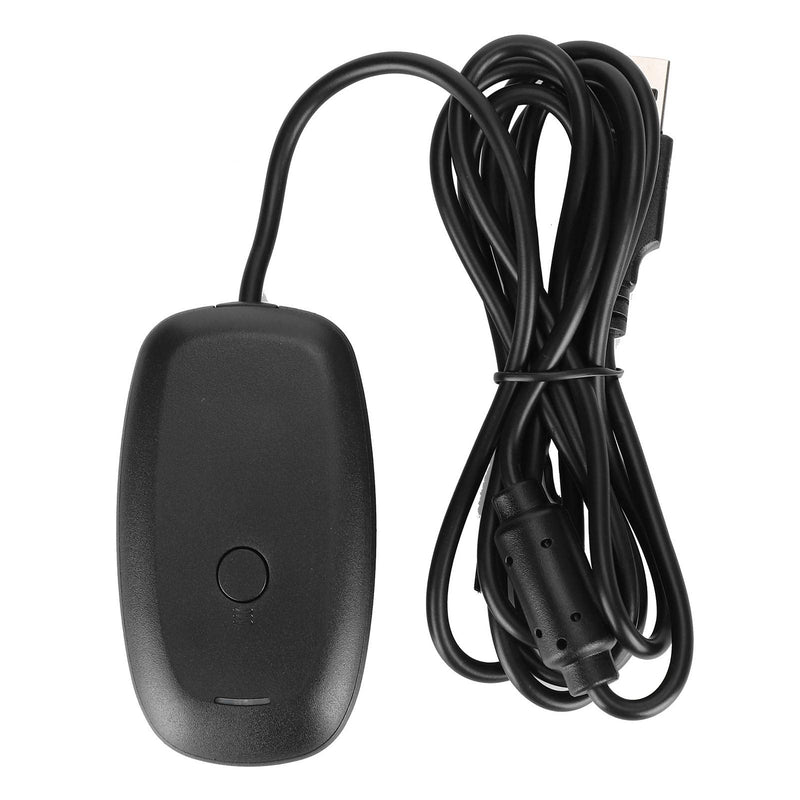 PUSOKEI Game Controller for, No Vibration PC Receiver Gaming Controller Adapter Console with USB Receiver for 360 [Video Game]