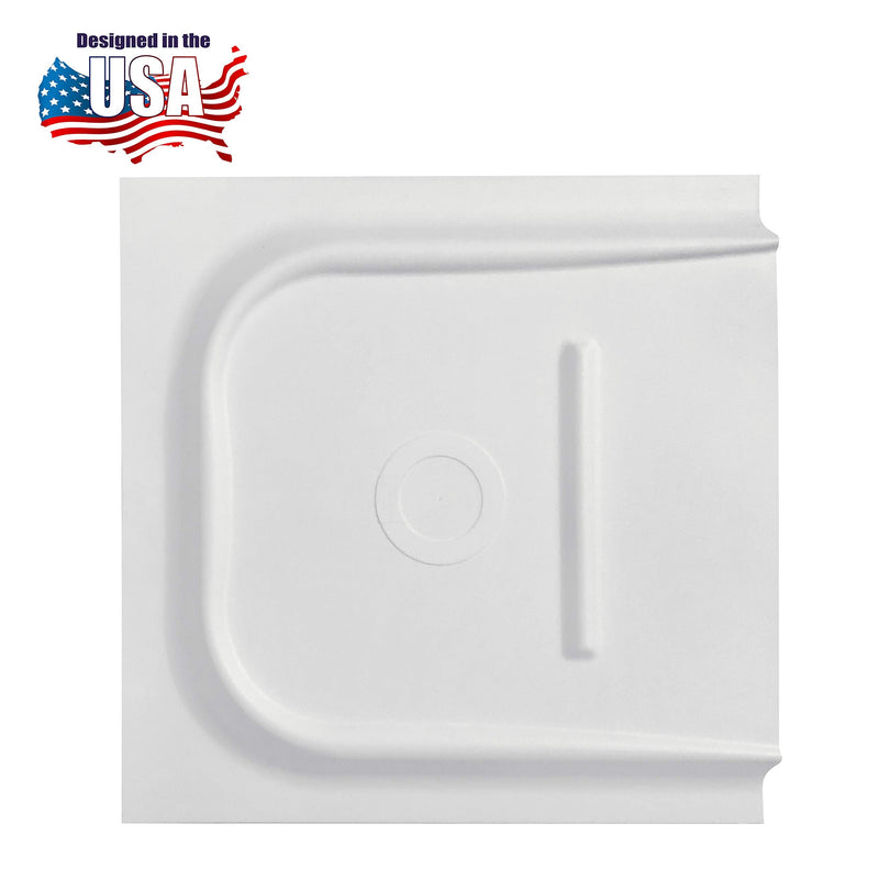 Camp'N RV Screen Door Slider Panel - Camper Screen Door Slider Panel 12" RV Screen Door Slider - Camper Door Slider Panel - RV Door Slider Panel - Camper Screen Door Slide - RV Door Slider Replacement 12 Inch White