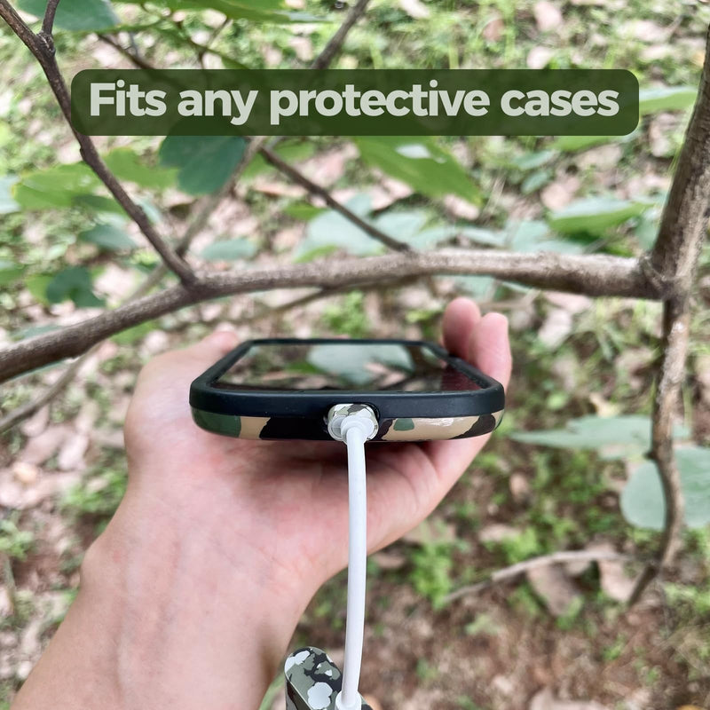Trail Camera Viewer, Game Camera SD Card Reader for Hunters to View Images and Videos for iPhone 15 or Later and Android (USB-C) For iPhone 15 or later, Android (USB-C)