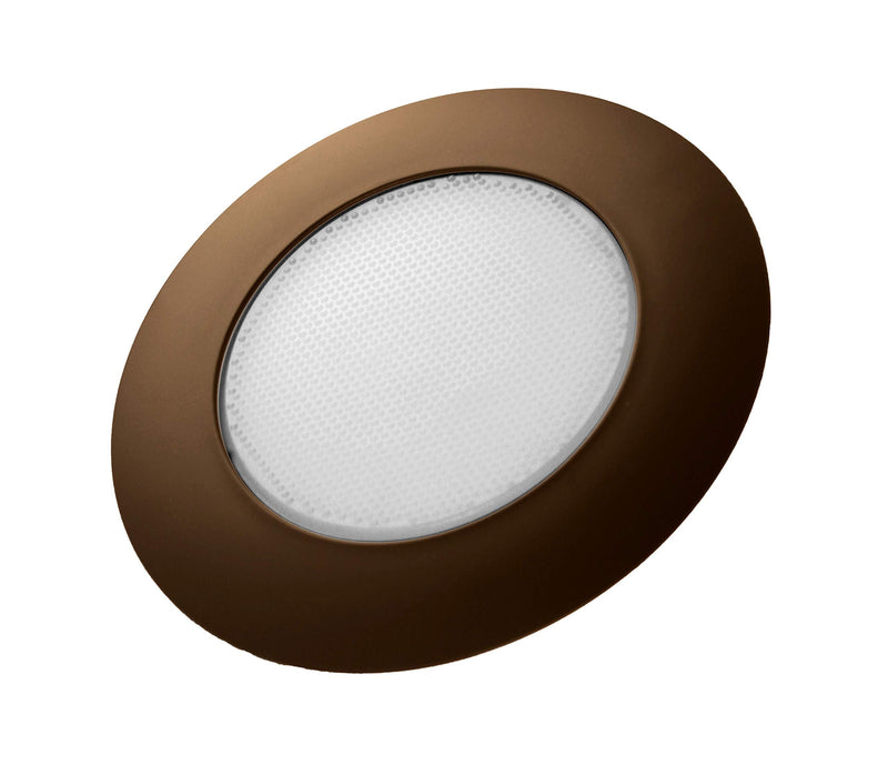 NICOR Lighting 6 inch Oil-Rubbed Bronze Recessed Shower Trim with Albalite Lens (17505OB) 6 Inch (Albalite Lens)