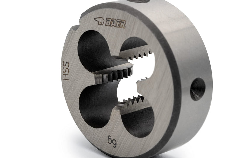 BaerCoil BAER Die M 8 x 1.25 - HSS Tap Cutter M8 - Male Thread Cutter - Male Thread Cutting - Thread Cutting - Thread Cutting