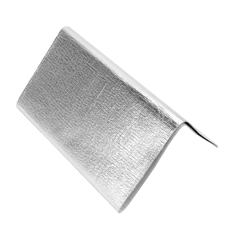 Aluminized Heat Shield Thermal Barrier Adhesive Backed Heat Sleeve (10'' X 24'') 10'' X 24''