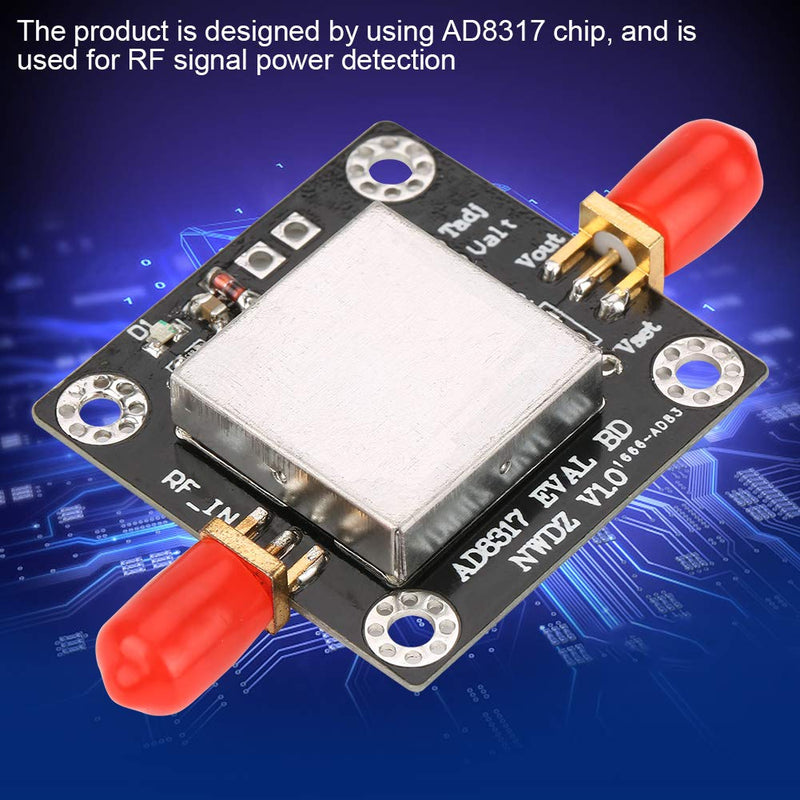 AD8317 1M-10GHz 60dB RF Power Meter Logarithmic Detector Controller for Amplifier, Signal Detection, Current Measurement Ambient Field