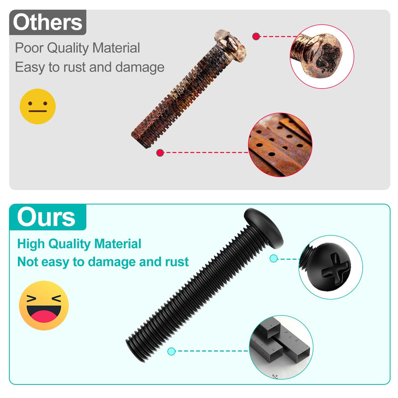 Yaotieci TV Stand Legs Screws Kit for Insignia TV Legs, for Insignia 24" 32" 39" 40" 42" 43" 48" 50" 55" 58" 65" 70" 75" TV Mount Screws Kit with Washers (Note:Not for Wall Mount)