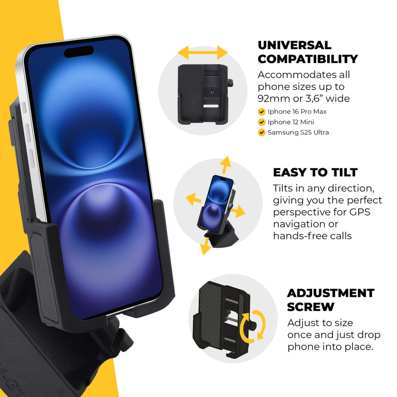 Phone Holder for Ford Mavrick 2022-2024 / Custom Fit/Screen Pocket