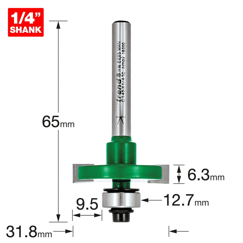 Trend Slotting 6.3mm cut