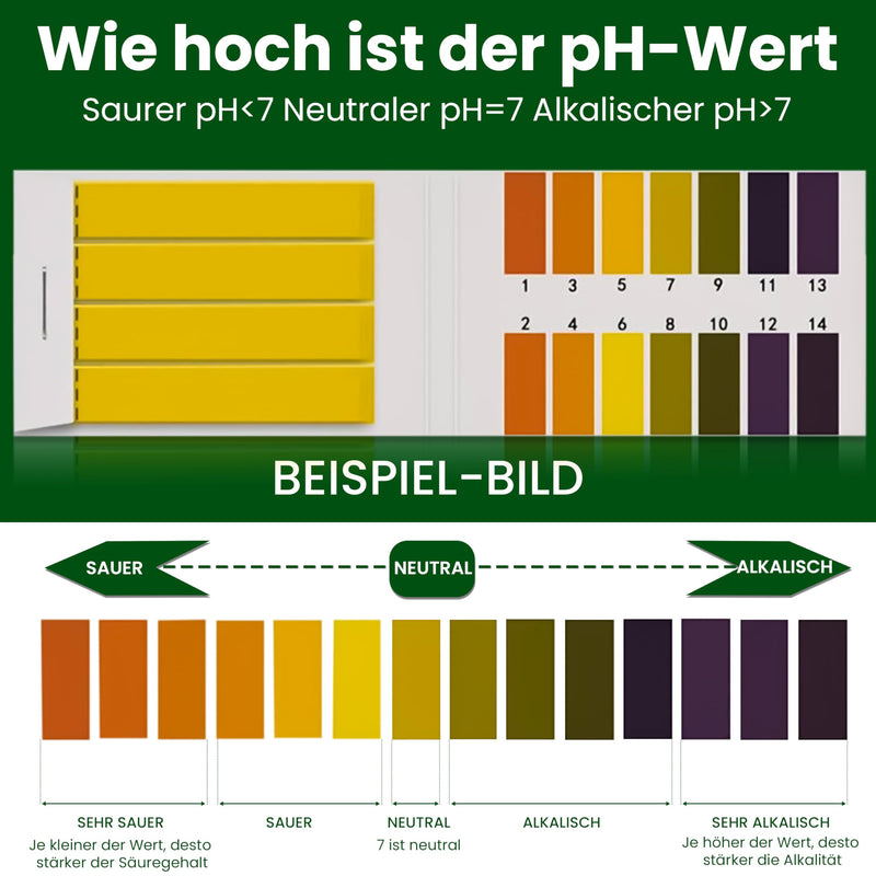 Instinctive-Oase© pH value test strips indicator litmus paper for aquarium pond pool and much more. 80
