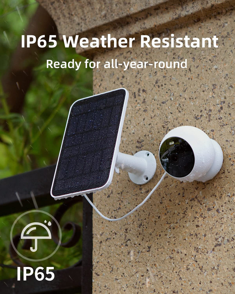 Noorio Home Security System with B310 Camera x1, Solar Panel x1,Solar Security Cameras Wireless Outdoor