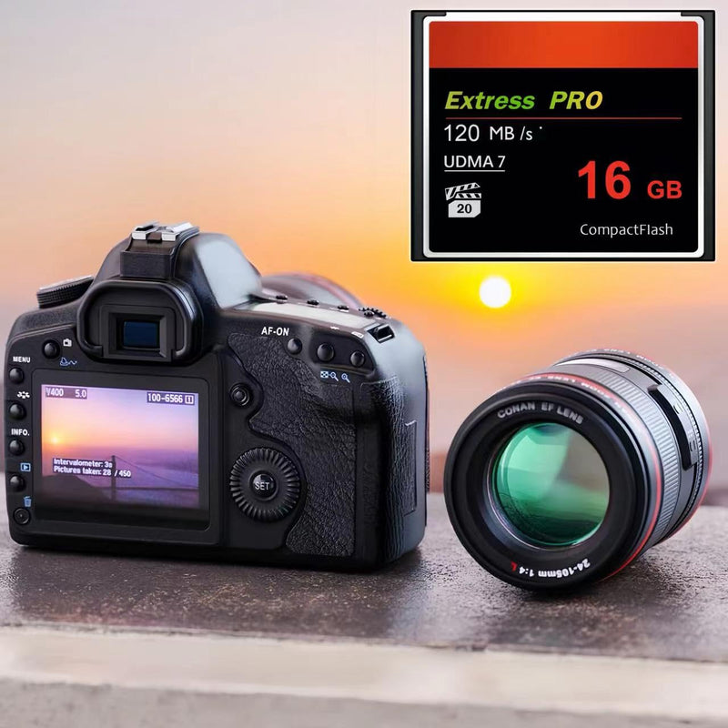 16GB CompactFlash Card,UDMA Speed Up to 120MB/s,Original CF Card Camera Memory Card for Professional Photographer,Videographer,Enthusiast