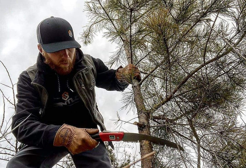 EZ KUT Wow Folding Saw 10 Inch - Foldable Hand Saw for Trees and Wood Cutting - Folding Pruning Saw for Tree Trimming - Pocket Saw Steel Wow Saw