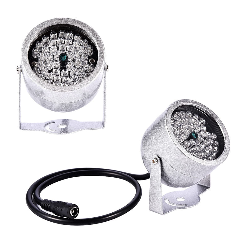 IR Lights for Security Cameras, 48 LED IR Light Illuminator Smart Security Camera Outdoor Night Vision IR Floodlight for Indoor CCTV