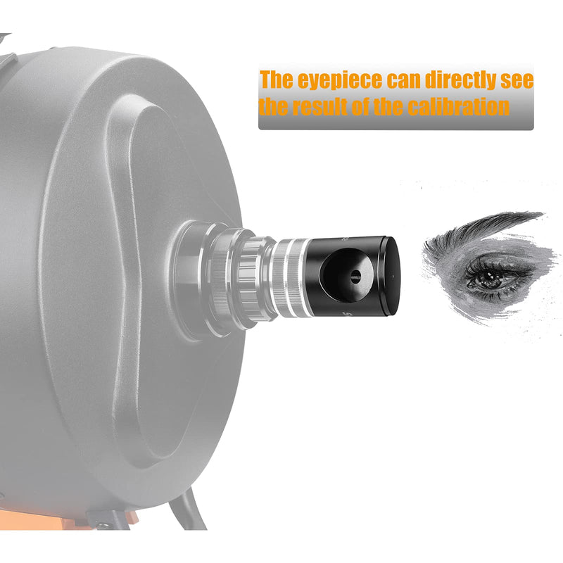 SVBONY SV197 Collimating Cheshire Eyepiece, 1.25 Inch Collimation Eyepiece, for Newtonian Reflector Telescope